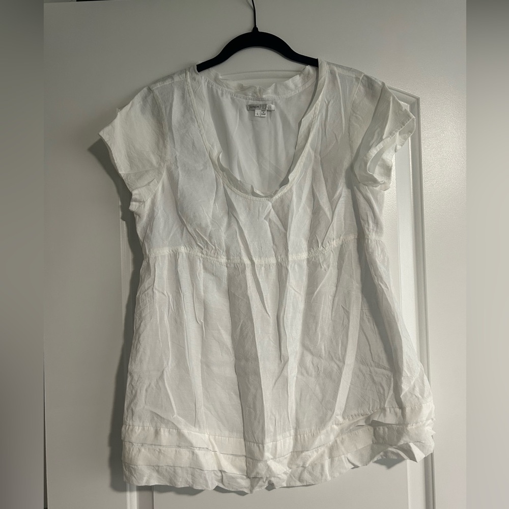 Vince white blouse